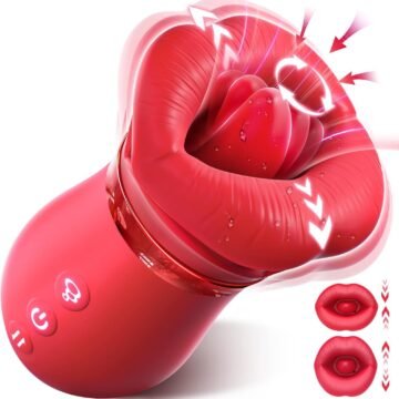Big Mouth Sucking Vibrator Clit Sucker G-spot Massager Adult Sex Toys for Women - 4 in 1