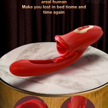 3in1 Vibrators Oral Sex Toy with 10 Kissing and Flapping Patterns