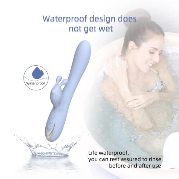 New Wild Rabbit Double Vibration G-point Stimulation Masturbation Device - Image 17