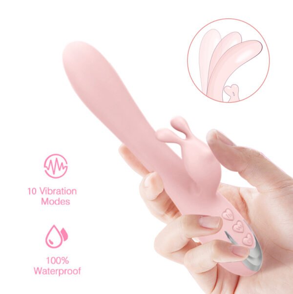 New Wild Rabbit Double Vibration G-point Stimulation Masturbation Device - Image 23