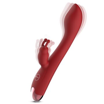 Silicone Rechargeable Dual-Motor FLEXIBLE G-spot Vibrator