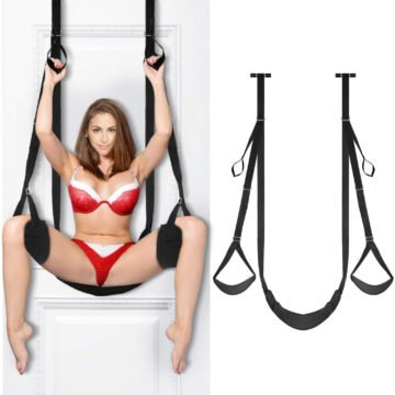 BDSM Sex Swing Hanging Door Handcuffs