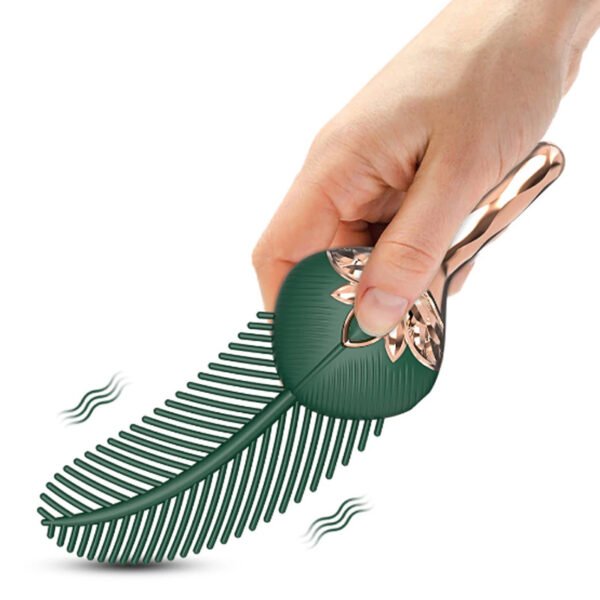 Luxury Feather Vibrator – Elegant Sensory Stimulation - Image 4