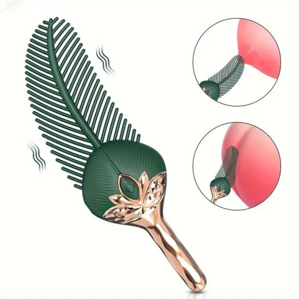 Luxury Feather Vibrator – Elegant Sensory Stimulation - Image 12