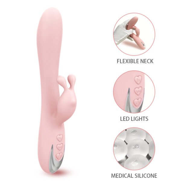 New Wild Rabbit Double Vibration G-point Stimulation Masturbation Device - Image 14