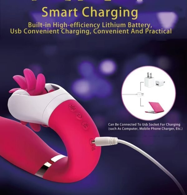 2-in-1 Wheel Tongue Licking Vibrator - Image 9