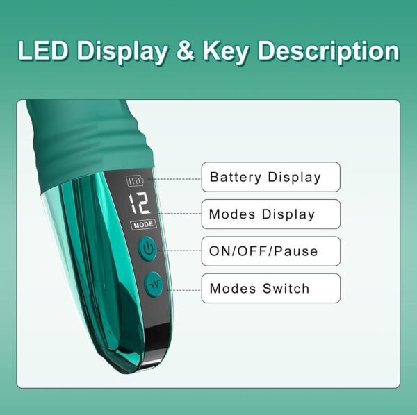 Soft Skin Feeling Vibrator LED - Image 8