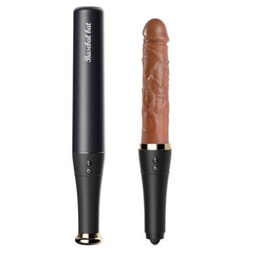 Baseball Suction Telescopic Vibrating Thrusting Realistic Dildo