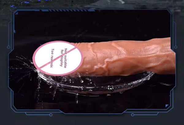 Baseball Suction Telescopic Vibrating Thrusting Realistic Dildo - Image 7