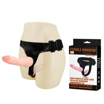 Double simulation Removable dildo with belt wearable double dildo