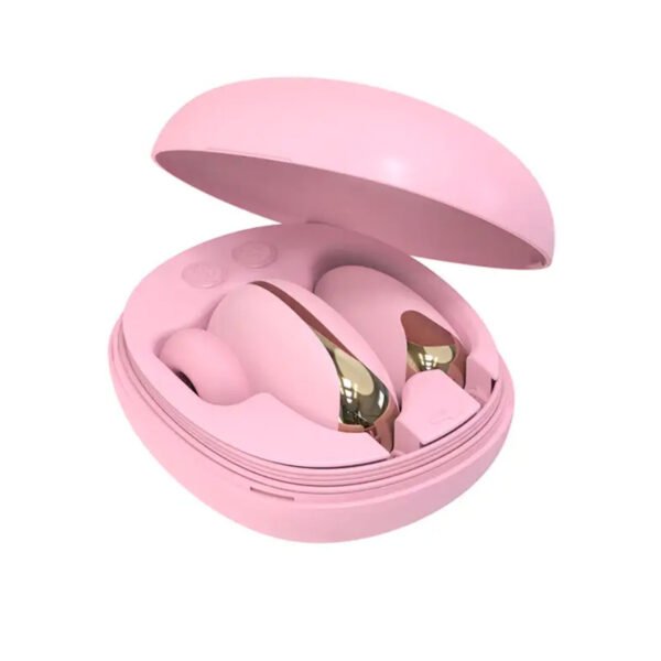 New Dildo Sucking Vibrator 2 IN 1 Sex Toys G Spot Clitoris Vibrator Love Egg - Image 2