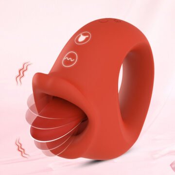 Hot Selling Tongue Vibrator G-spot Vagina Stimulator 10 Frequency Vibration Tong