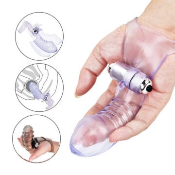 Vibrating G-Spot Finger Glove Massager