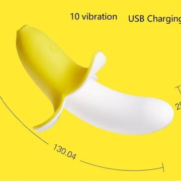 NEW Sex Toys Banana Vibrator Female Clit Stimulation