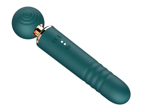Dildo Vibrator, Telescoping, Sucking, Tapping - Image 3