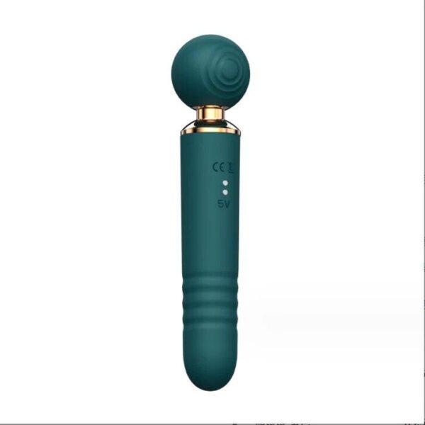 Dildo Vibrator, Telescoping, Sucking, Tapping - Image 4