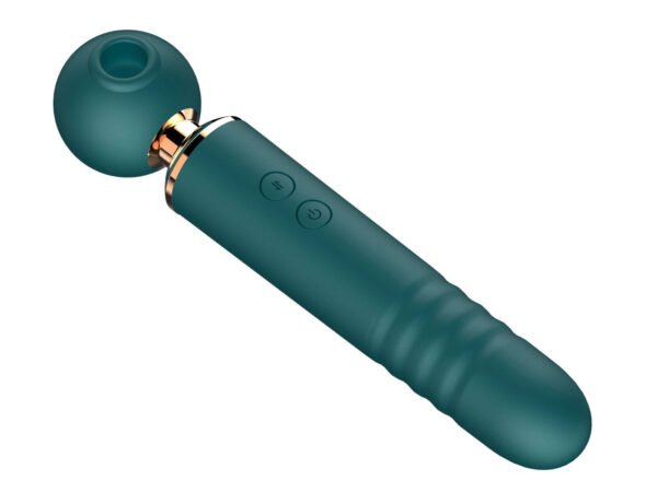 Dildo Vibrator, Telescoping, Sucking, Tapping - Image 5