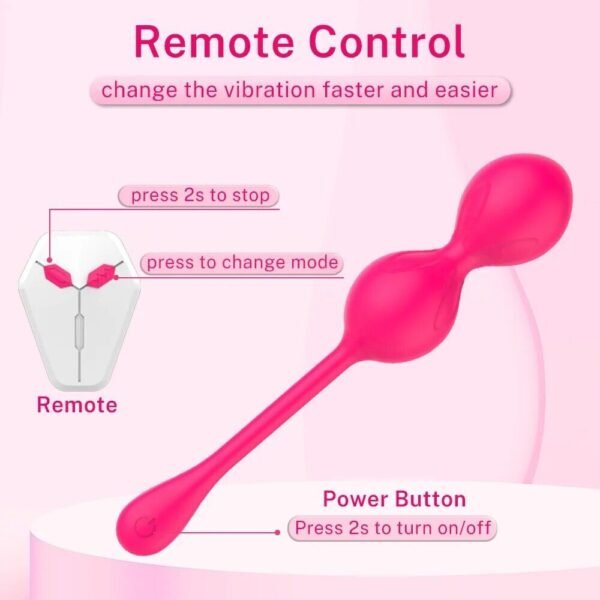 Wearable APP Remote Control Eggs Shaped Vagina Kegel Balls - Image 2