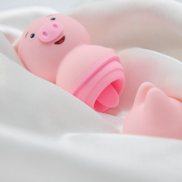 BEST NEW Sexy Pig Licking Vibrators For Women Clitoris Sucker Anal Nipple - Image 5