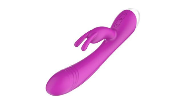 Clitoris Stimulation G-spot Vibrator Rabbit Sex Toy Double Motor - Image 5