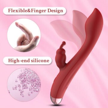 Dual-Motor FLEXIBLE G-spot Vibrator