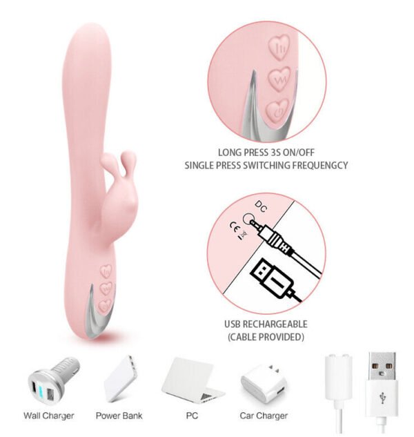 Wild Rabbit Double Vibration G-spot Stimulation - Image 4