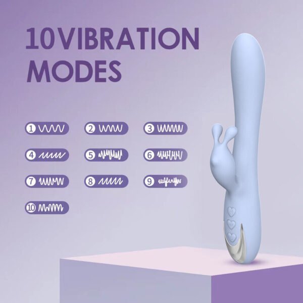Wild Rabbit Double Vibration G-spot Stimulation - Image 7