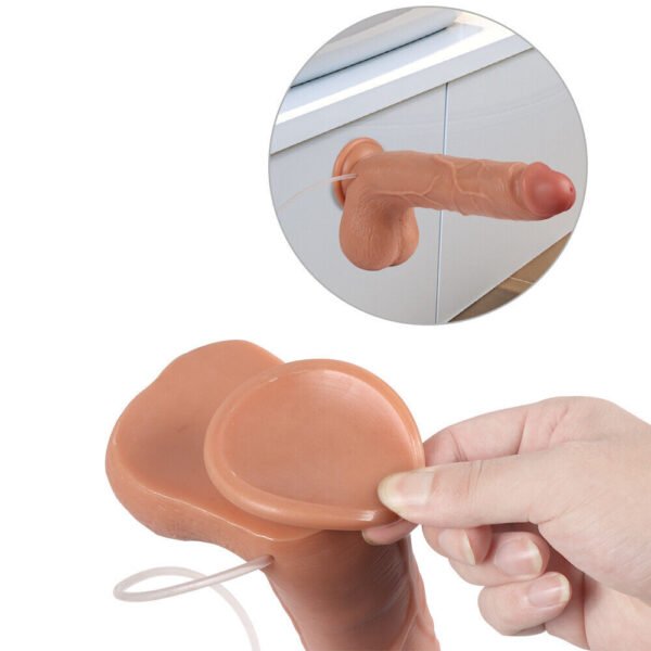 Dildo with suction cup water jet ejaculation - Image 5