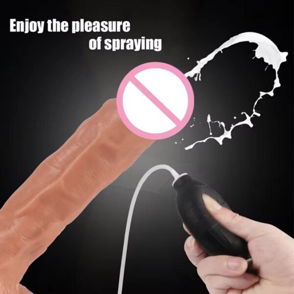 Dildo with suction cup water jet ejaculation - Image 12
