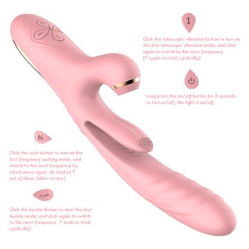 G-Spot Heating Telescoping Vibrator