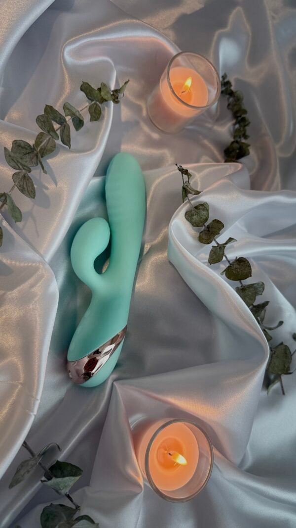 3 in 1 Inflatable Vibrating Wand- G-spot Rabbit Vibrator