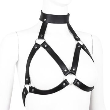 Adjustable Leather Body Harness