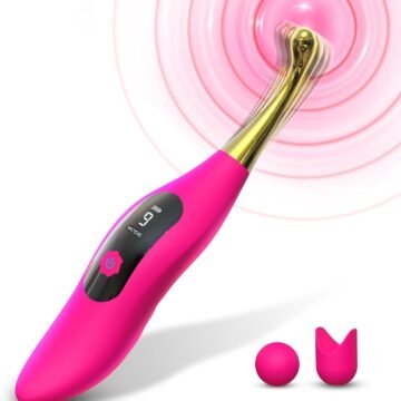 Clitoral Vibrator - 9 Powerful G Spot Clitoris & Nipple Stimulation
