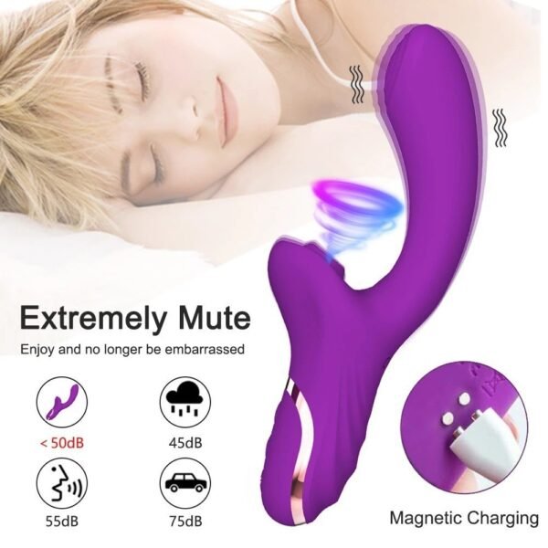 Dual Vibration Dildo Vibrator G Spot Massager - Image 5