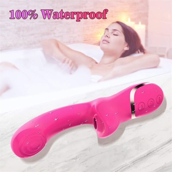 Dual Vibration Dildo Vibrator G Spot Massager - Image 2