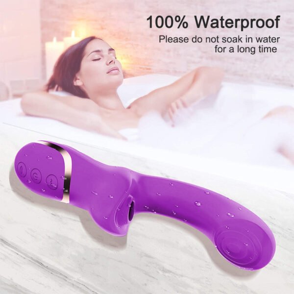 Dual Vibration Dildo Vibrator G Spot Massager - Image 10