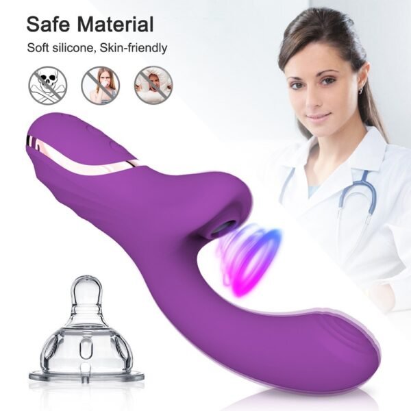Dual Vibration Dildo Vibrator G Spot Massager - Image 9