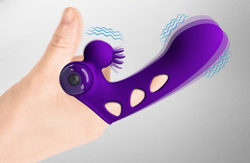 11 (3) Finger Vibrator Clitoris G Spot Stimulator - Image 8