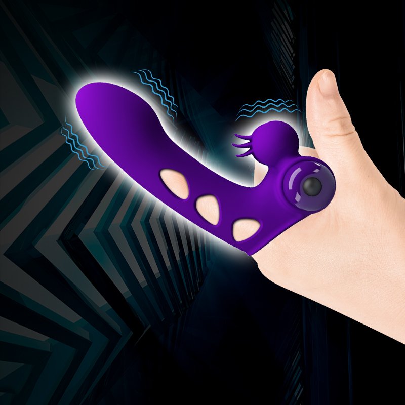 11 (6) Finger Vibrator Clitoris G Spot Stimulator - Image 10