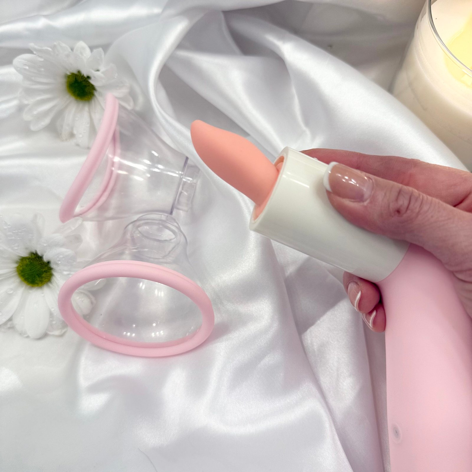 IMG_7472 pink multifunctional vibrator with suction attachments