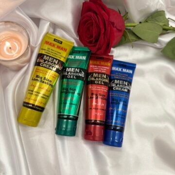 Max Man Men Enlarging Gel & Cream – Long Lasting Formula