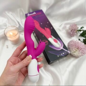 Bliss Wave Dual-Action Vibrator - G-Spot & Clitoral Stimulation with Rotating Head