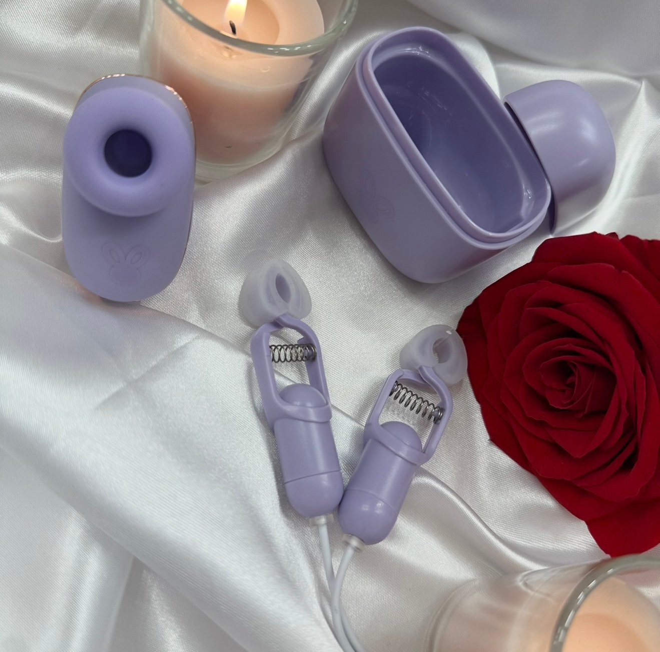Screenshot Lavender Touch Air Pulse Set - Luxury Suction Stimulator with Attachments - Image 4